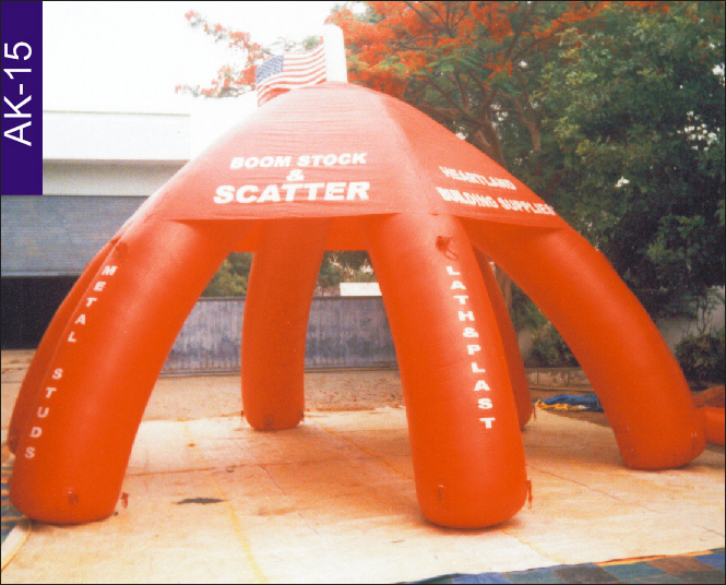 Scatter Red Tent