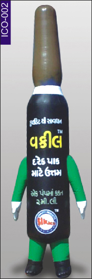 Bottle Shape Inflatable Costume