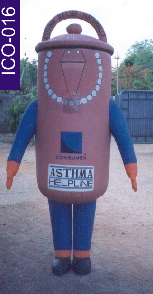 Asthma Inflatable Costume