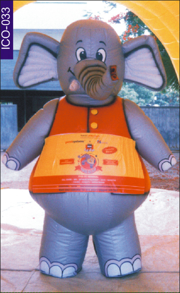 Elephant Shape Inflatable Costume