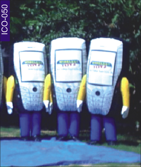Nokia Inflatable Costume
