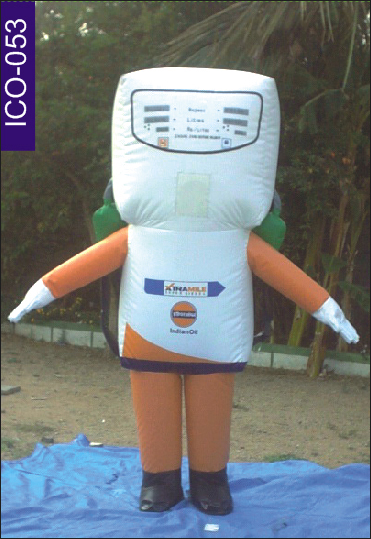 Petrol Bunk Shape Inflatable Costume