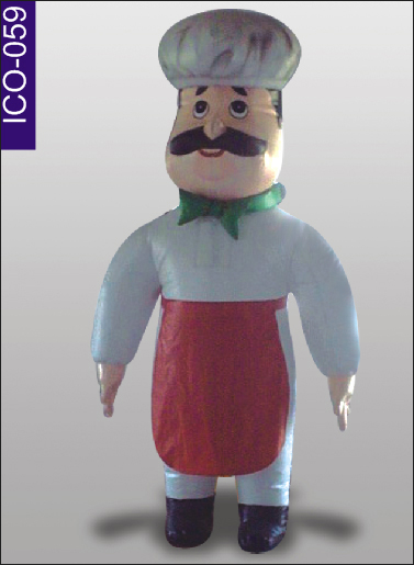 Papa Chef Inflatable Costume