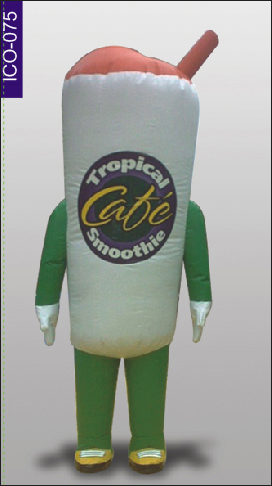 Coffee Shape Inflatable Costume