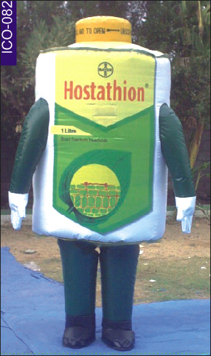 Tin Shape Inflatable Costume