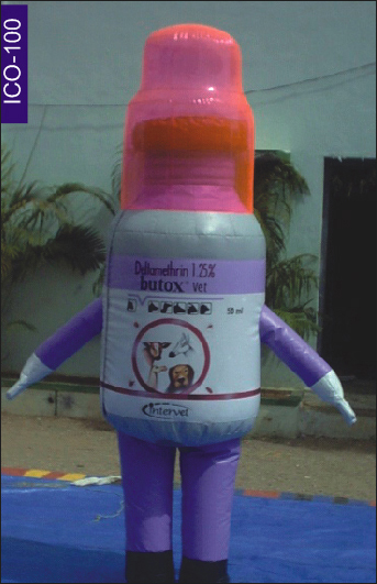 Butox Bottle Shape Inflatable Costume