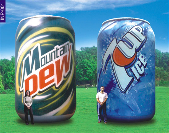 Inflatable Softdrink can