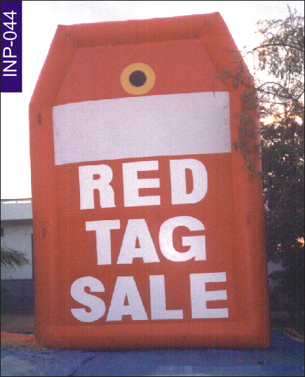 Inflatable Red Tag Sale