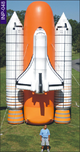 Spaceship Airship Inflatable