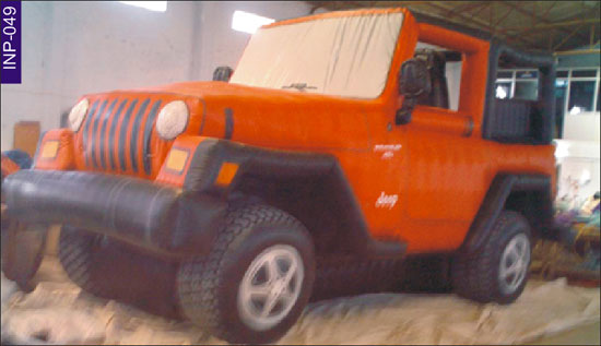 Jeep Inflatable