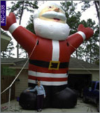 Inflatable Santa Christmas, click here to see large picture.