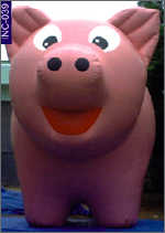 Inflatable Pig, click here to see large picture.