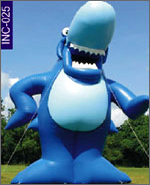Inflatable Shark, click here to see large picture.