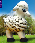 Inflatable Sheep, click here to see large picture.