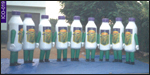 Bayer Bottle Shape Inflatable Costume, click here to see large picture.