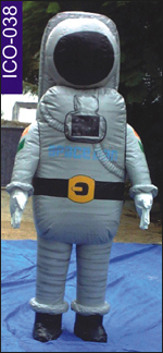 Astronaut Inflatable Costume, click here to see large picture.