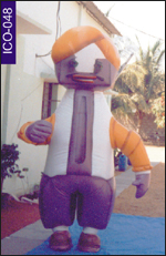 Spanner Inflatable Costume, click here to see large picture.