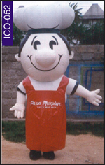 Papa Chef Inflatable Costume, click here to see large picture.