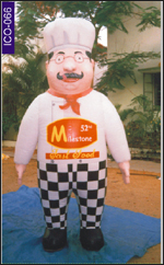 Chef Inflatable Costume, click here to see large picture.