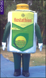 Tin Shape Inflatable Costume, click here to see large picture.