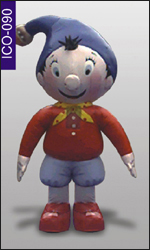 Noddy Inflatable Costume, click here to see large picture.