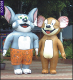 Tom & Jerry Inflatable Costume, click here to see large picture.