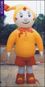 Noddy Inflatable Costume, click here to see large picture.