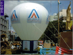 Reliance insurance Conical Inflatable, click here to see large picture.