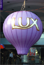 Blue Lux Balloon, click here to see large picture.