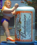 Can with mascot girl, click here to see large picture.
