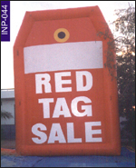 Inflatable Red Tag Sale, click here to see large picture.