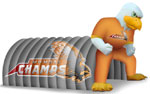 Sport Inflatable Tunnel, click here to see large picture.